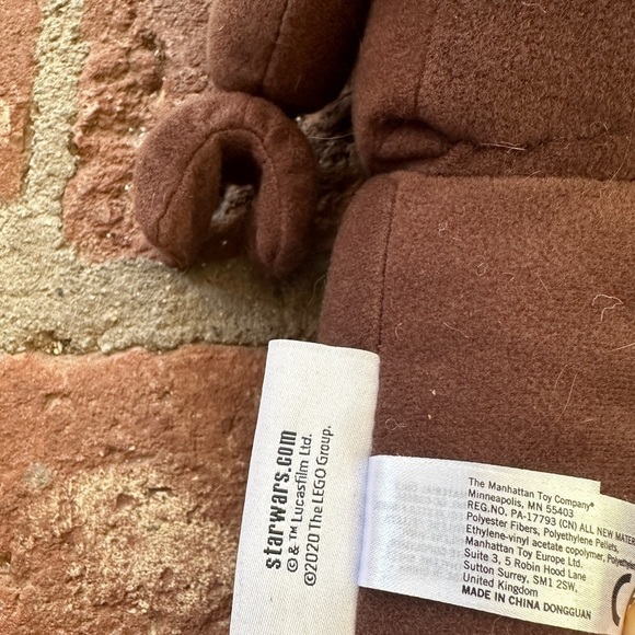 LEGO® Star Wars™ Chewbacca Holiday Plush Stuffed Animal Christmas Candy Cane - Picture 10 of 14